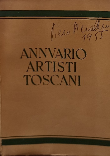 Annuario artisti toscani. 1954-1955.