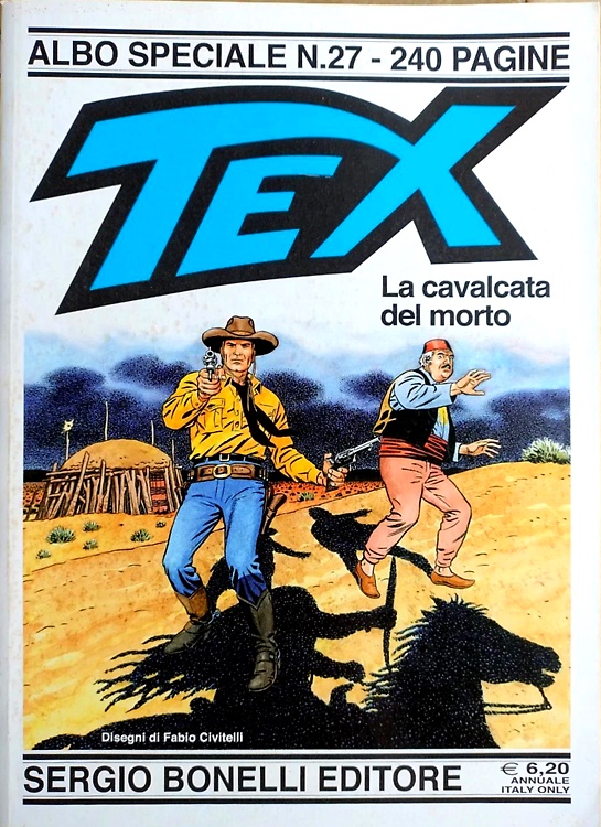 Tex . La cavalcata del morto.