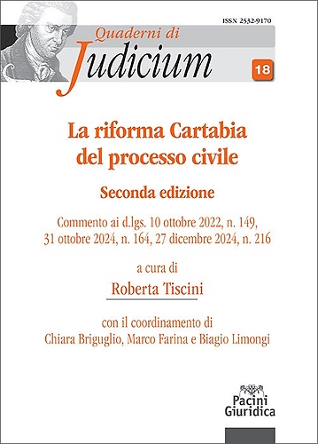 9788833798547-La riforma Cartabia del processo civile. Commento ai d.lgs. 10 ottobre 2022, n.