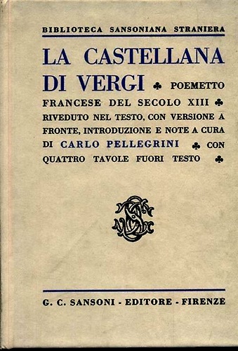 La castellana di Vergi.