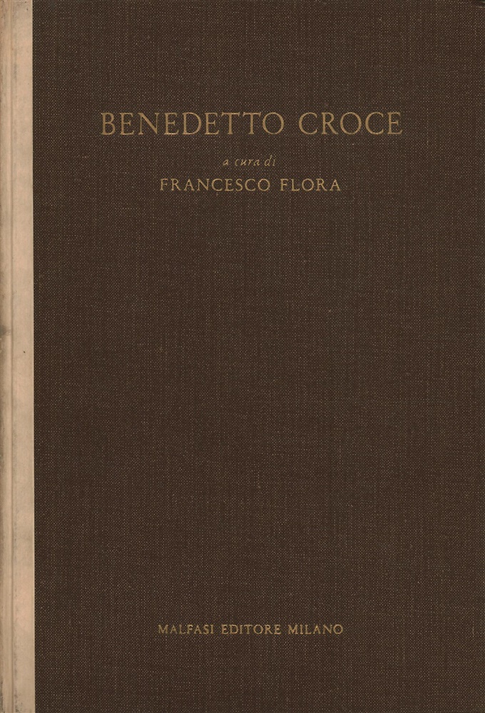 Benedetto Croce.