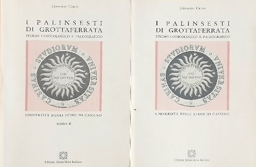 I palinsesti di Grottaferrata. Studi codicologico e paleografico.