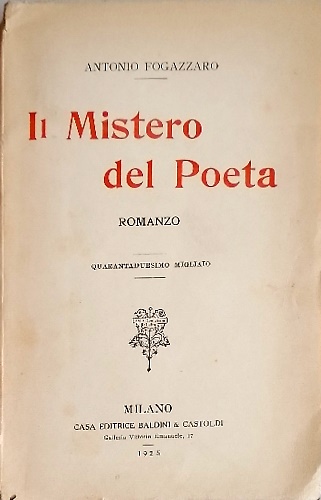 Il mistero del poeta.
