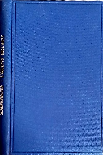 L'oggetto dell'arte.