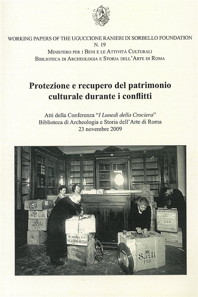 Protezione e recupero del patrimonio culturale durante i conflitti.