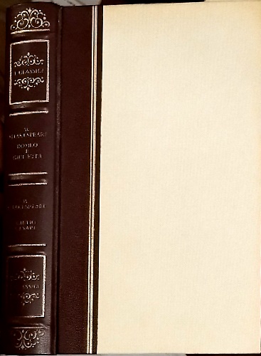 Romeo e giulietta + Giulio Cesare.