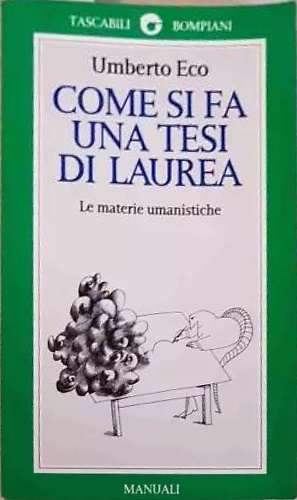 9788845204494-Come si fa una tesi di laurea.