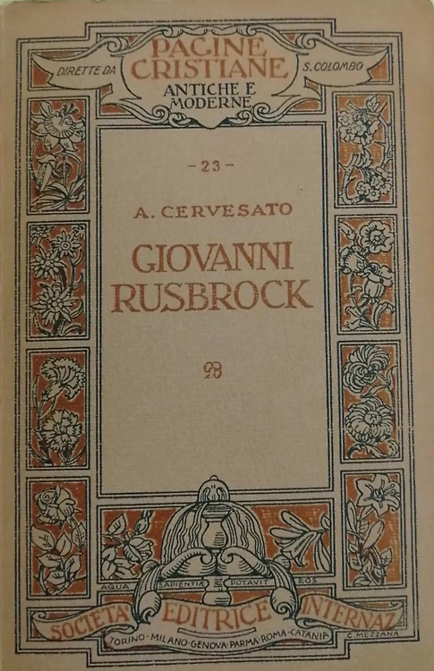 Giovanni Rusbrock (1293 - 1381).