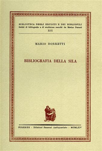 Bibliografia della Sila.