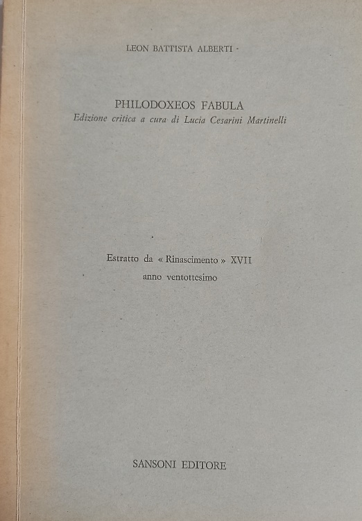Philodoxeos Fabula.