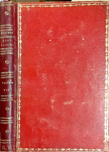 Della consolazione della filosofia tradotto dalla lingua latina in volgar fioren