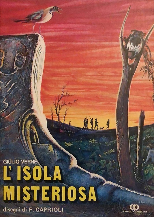 L' isola misteriosa.