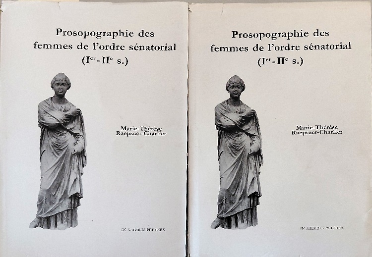 9789068310870-Prosopographie des femmes de l'ordre sénatorial (Ier-IIe siècles).