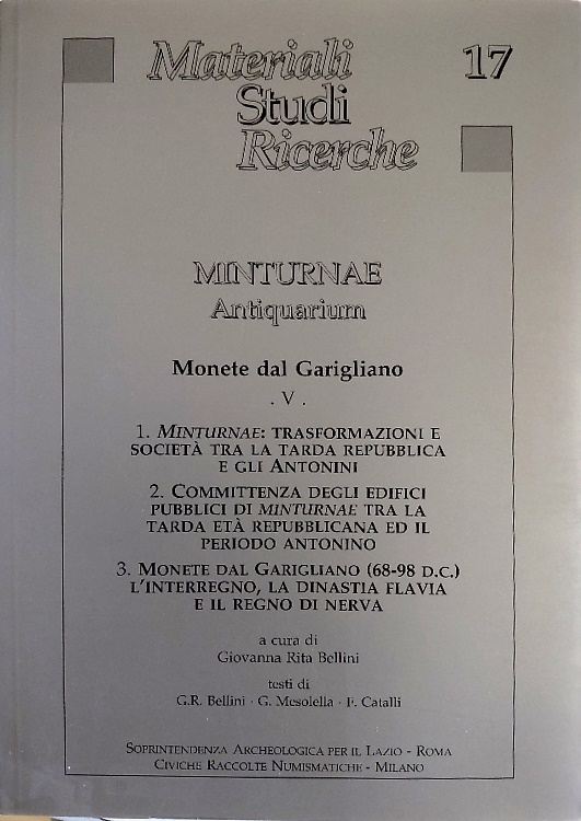 9788887235142-Minturnae. Antiquarium. Monete dal Garigliano. Vol. V.