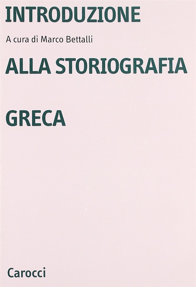 9788843020393-Introduzione alla storiografia greca.