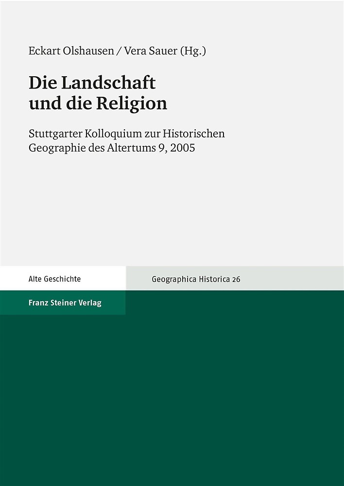 9783515094221-Die Landschaft und die Religion.