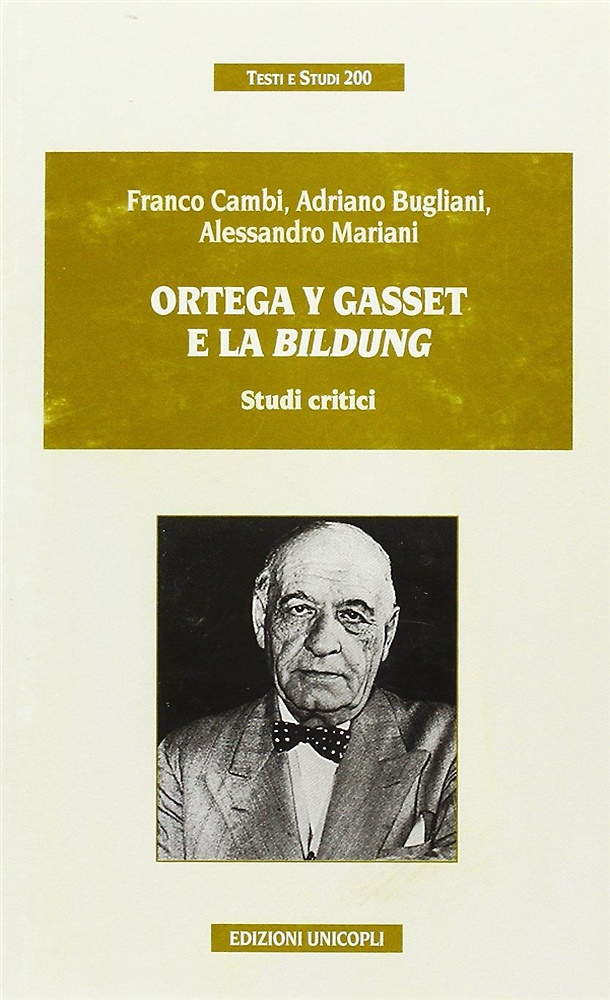 9788840011882-Ortega y Gasset e la bildung. Studi critici.