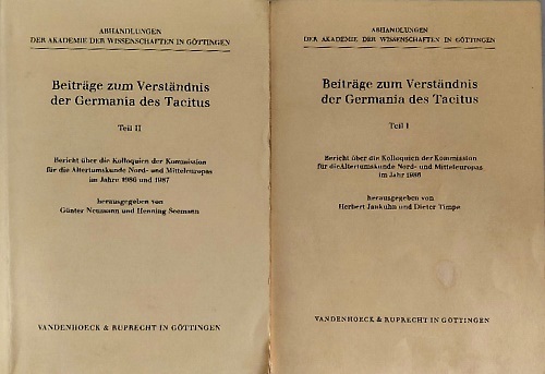 9783525824825-Beiträge zum Verständnis der Germania des Tacitus.