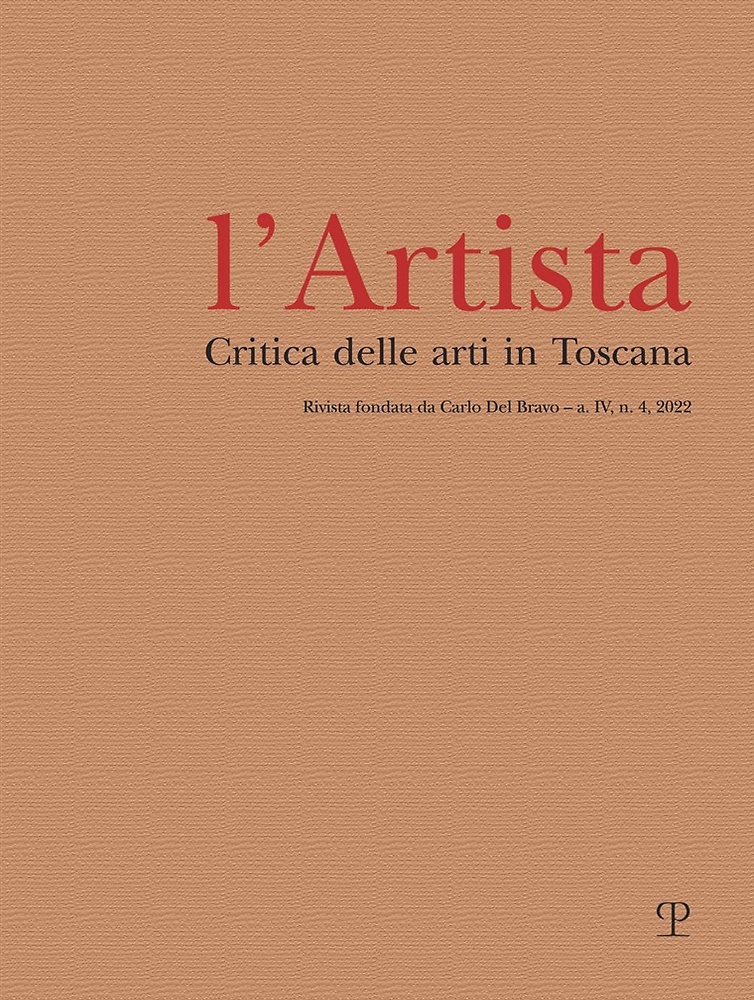 9788859623397-L'Artista. Critica delle arti in Toscana.