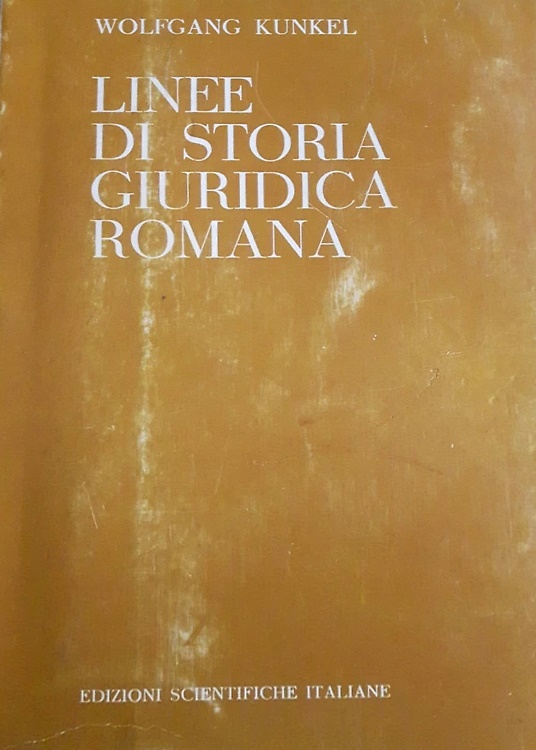 linee di storia giuridica romana