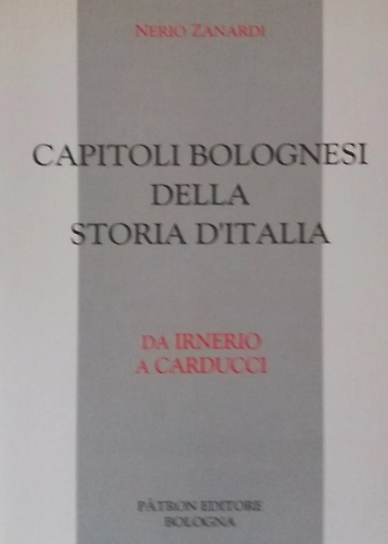 9788855524261-Capitoli bolognesi della storia d'Italia.