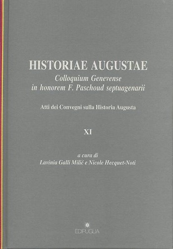 9788872285817-Historiae Augustae. Colloquium Genevense In honorem F. Paschoud Septuagenari.