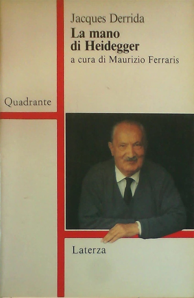 9788842038863-La mano di Heidegger.