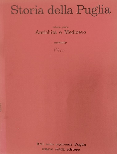 Storia della Puglia. Politica e amministrazione in età romana.