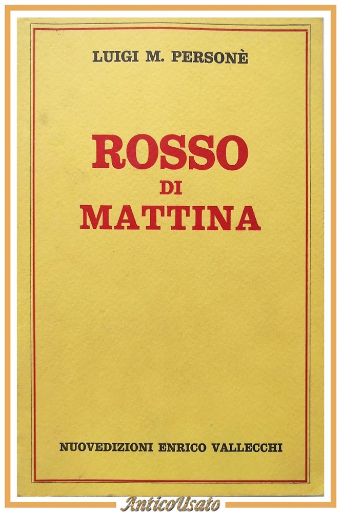 Rosso di mattina.