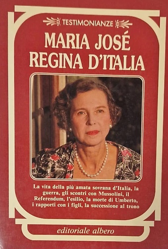 Maria Josè regina d'Italia.