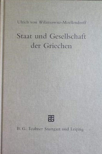 9783519072522-Staat und Gesellschaft der Griechen.