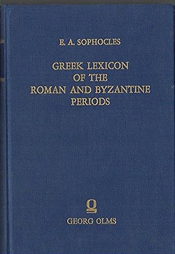 9783487057651-Greek lexicon of the roman and Byzantine periods.
