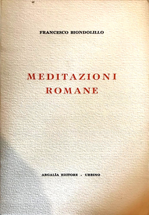 Meditazioni romane.