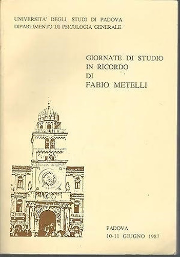 In ricordo di Fabio Metelli.