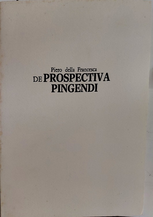 De Prospectiva Pingendi.