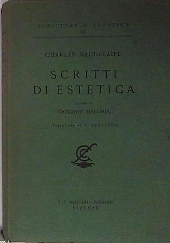 Scritti di estetica.