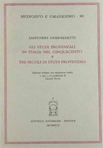 9788884550804-Gli studi provenzali in Italia nel Cinquecento e Tre secoli di Studi Provenzali.