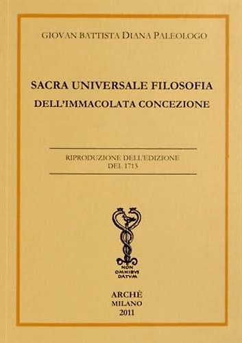 9788872523162-Sacra universale filosofia dell'immacolata concezione.