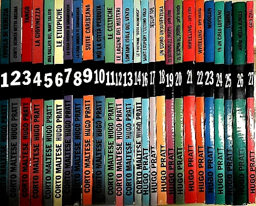 Corto Maltese. Serie di 26 albi su 27, mancante in n.15.