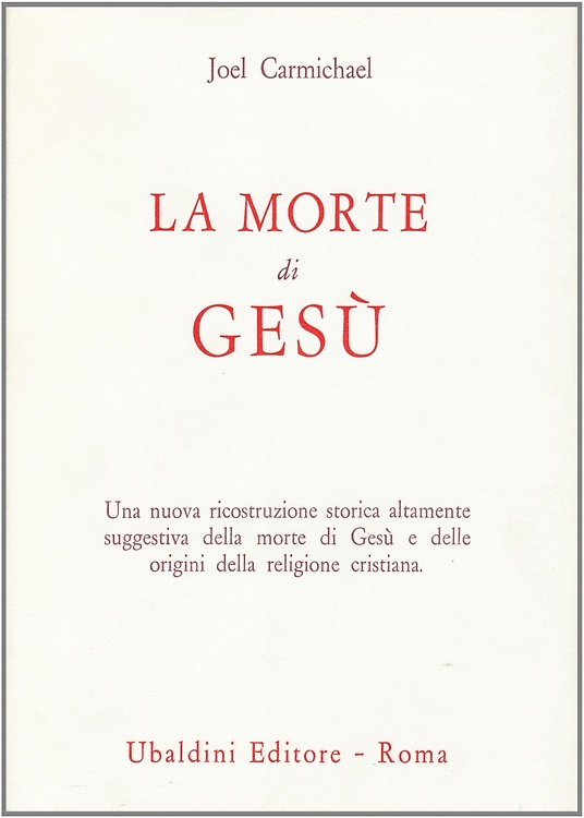 9788834003886-La morte di Gesù.