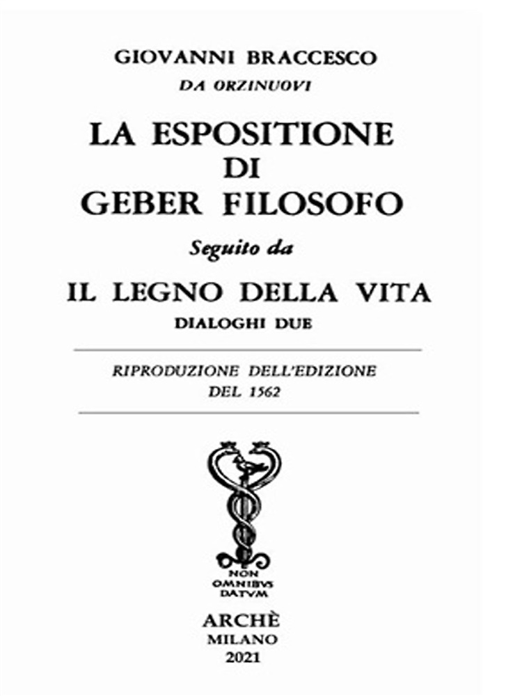 9788872523971-La Espositione di Geber Filosofo. Seguito da 