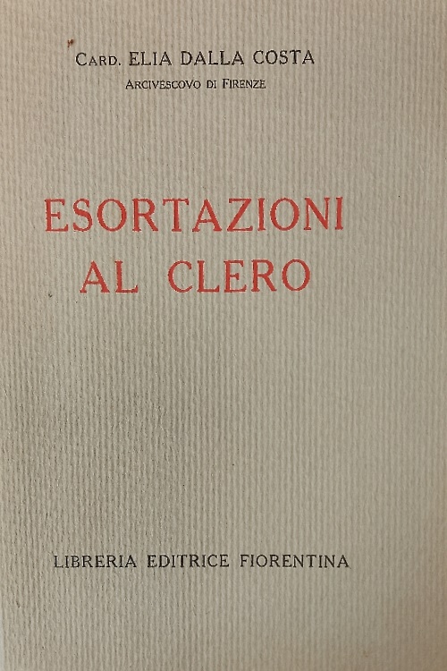 Esortazioni al clero.