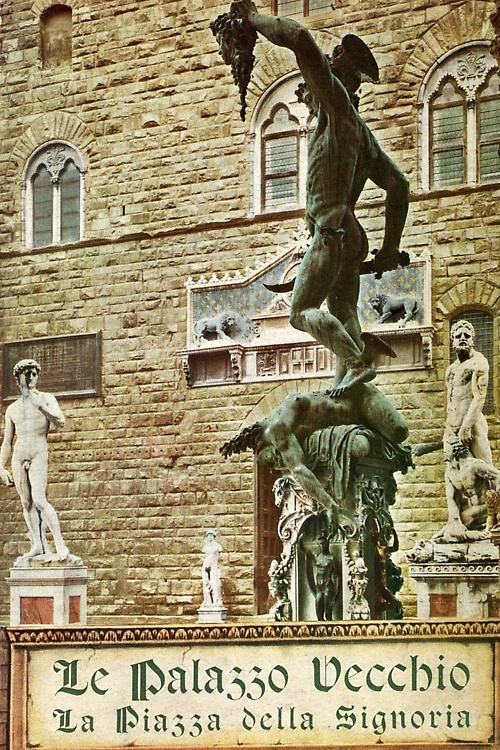 Palazzo Vecchio e Piazza della Signoria.