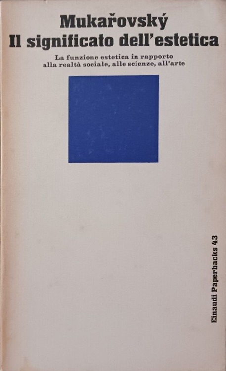 Il significato dell'estetica.