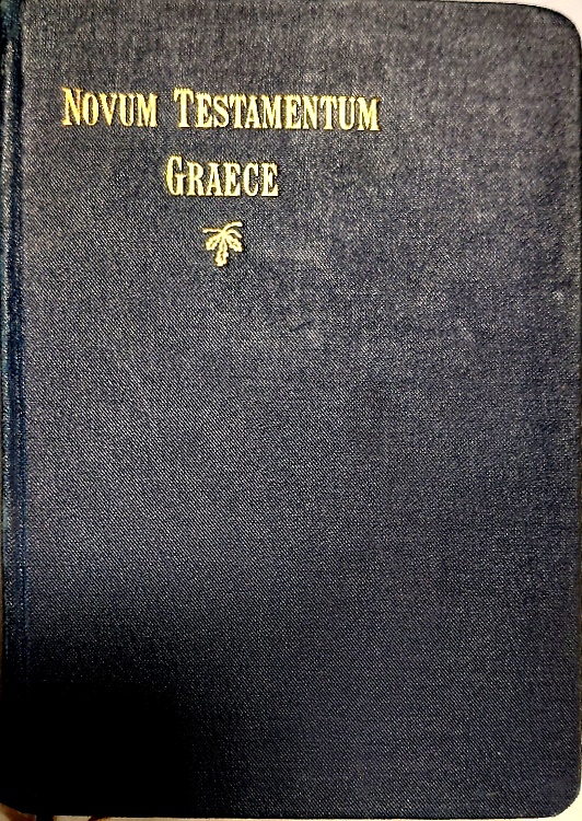 Novum testamentum Graece.