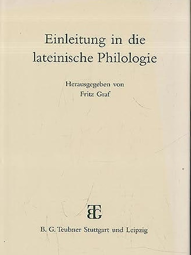 9783519074342-Einleitung in die lateinische Philologie.