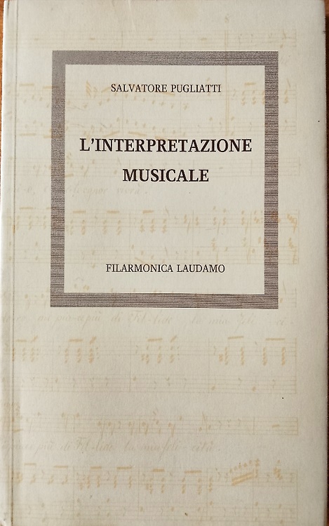 L'interpretazione musicale.
