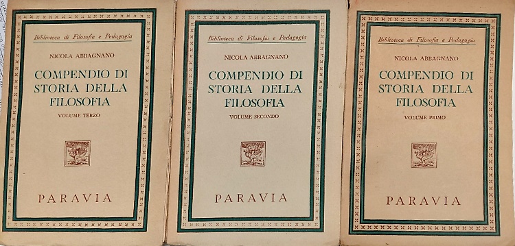 Compendio di Storia della filosofia.