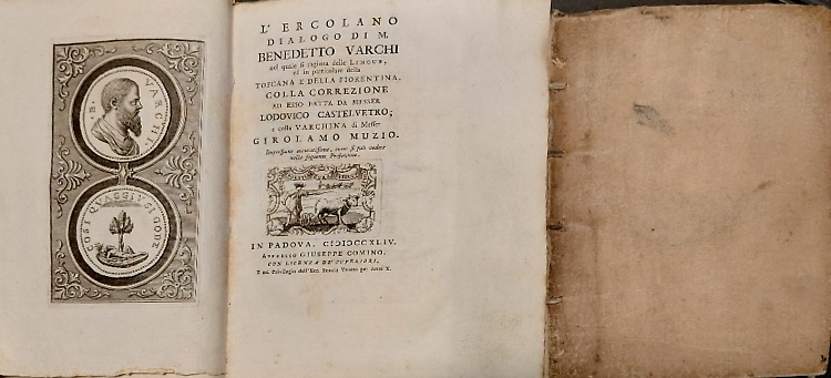 L'Ercolano dialogo di m. Benedetto Varchi nel quale si ragiona delle lingue, ed