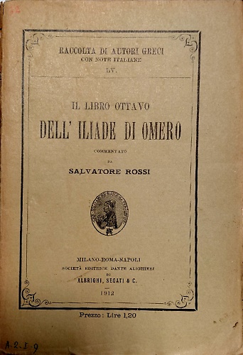 Il libro ottavo dell'Iliade di Omero.